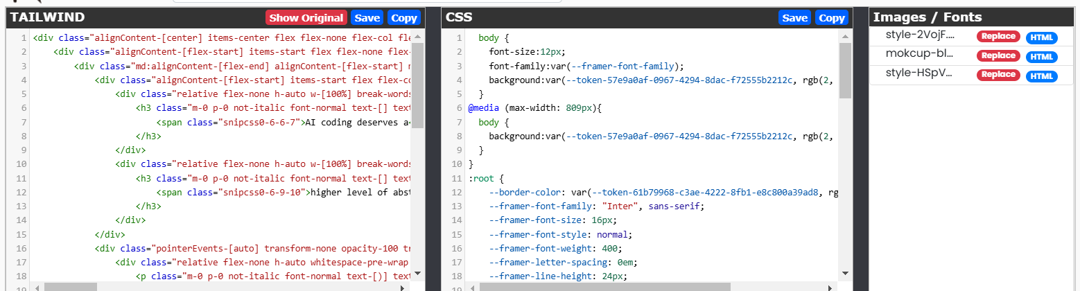 Customize your code